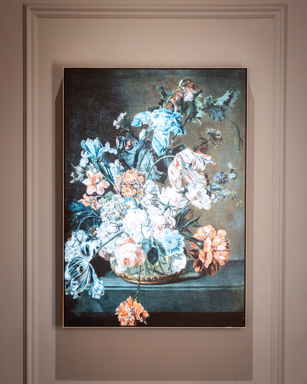 Wandbild · Blumenstillleben — The Fritz Hotel Düsseldorf